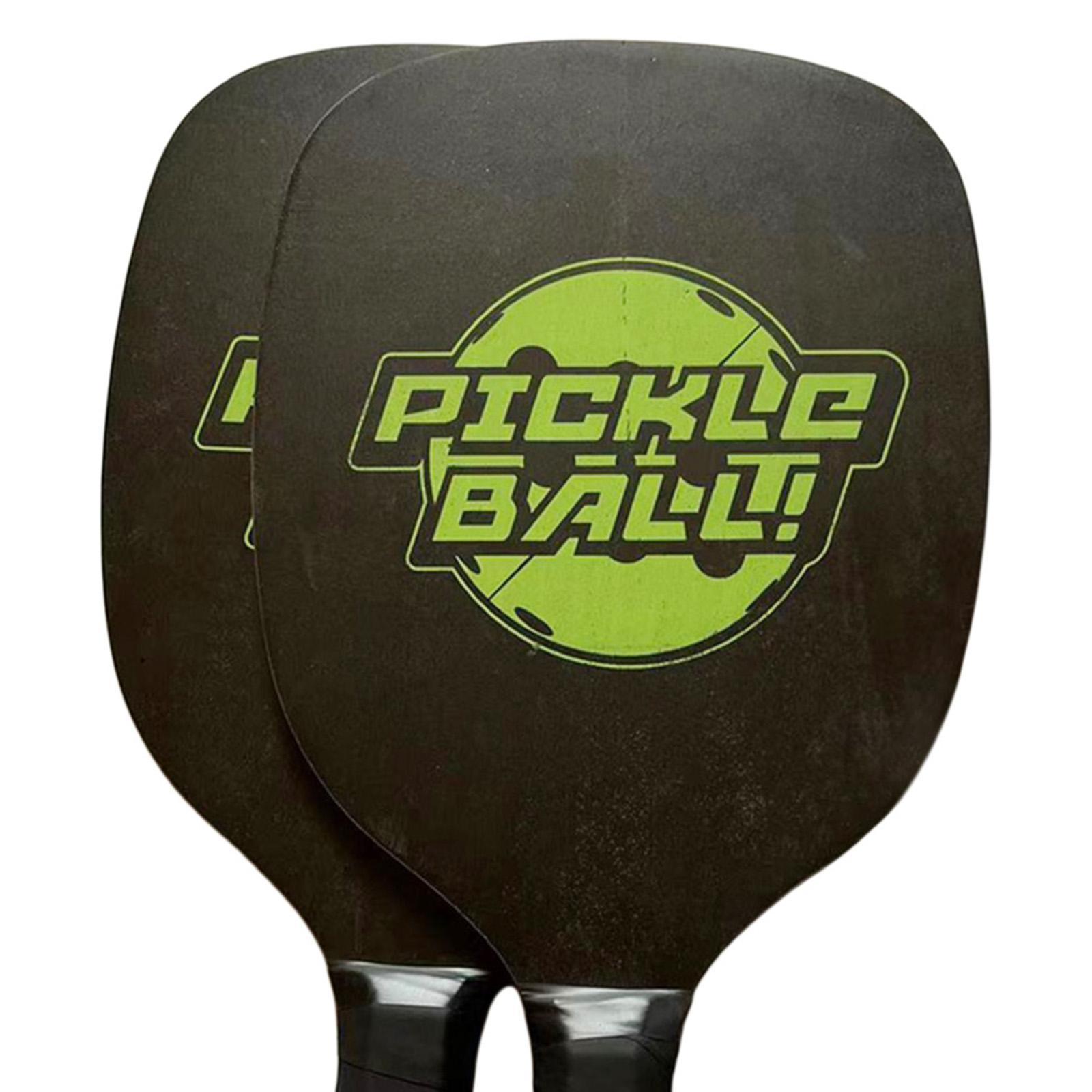 Paddles Rackets Set, Paddle Set of 2 Rackets and 4 s Balls, Racquet with carry pouch Unisex