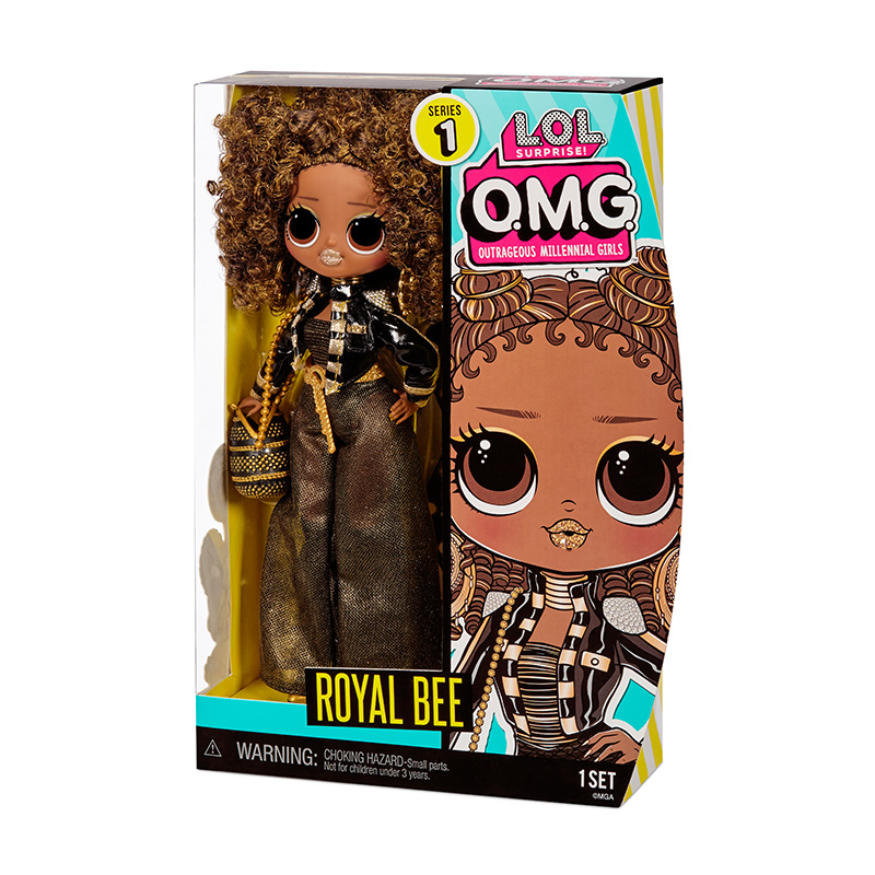 Đồ Chơi L.O.L SURPRISE Cô Nàng Thời Trang Omg Series 1 - Royal B 580522EUC
