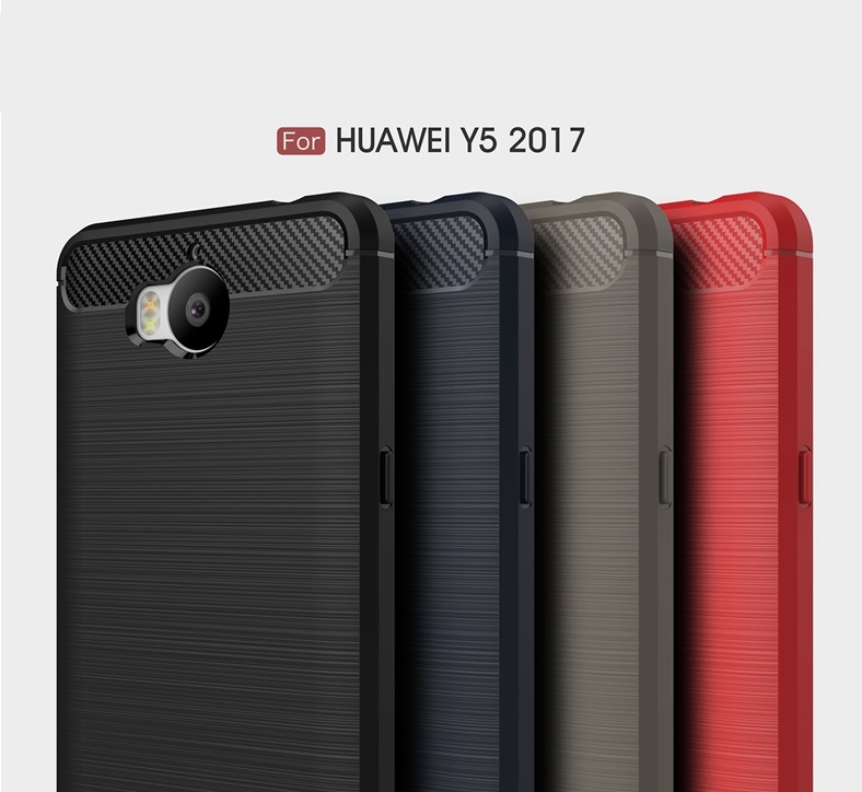 Ốp lưng chống sốc vân Carbon dành cho Huawei Y5 2017