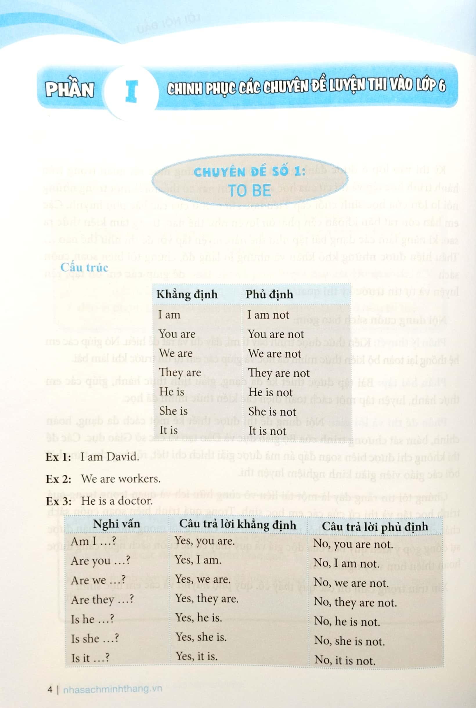 Chinh Phục Kỳ Thi Môn Tiếng Anh Vào Lớp 6 (Có Đáp Án Và Giải Thích Chi Tiết)