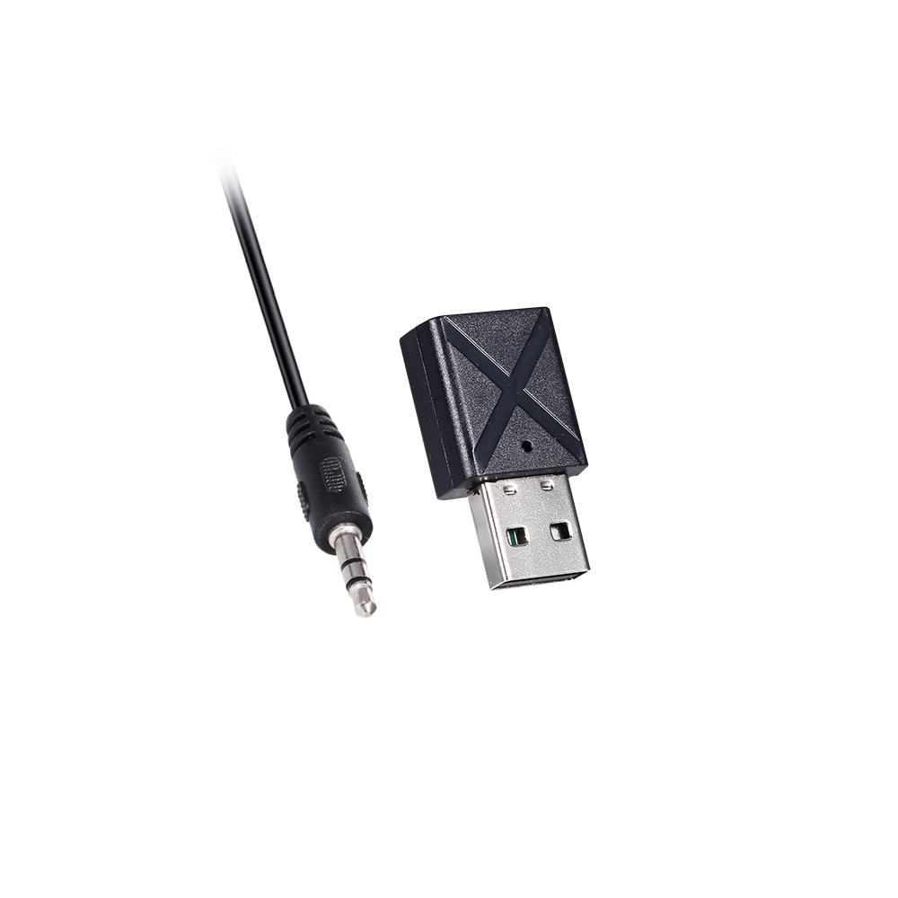 Bộ Phát Âm Thanh Không Dây 2 Trong 1 KN320 3,5mm BT 5.0 Cho Loa Ngoài TV Tai Nghe Xe Hơi Mini