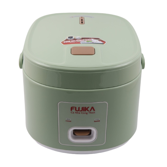 Nồi Cơm Điện Lòng Niêu FUJIKA FJ-NC1818 (1.8 lít) - Màu Ngẫu Nhiên - Hàng Chính Hãng