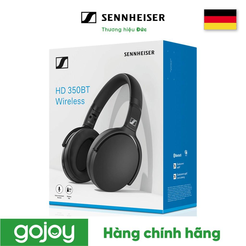 Tai nghe Chụp tai SENNHEISER HD 350BT Bluetooth 5.0 ,Smart Control ,Pin Khỏe - Hàng chính hãng, Bảo hành 24 tháng