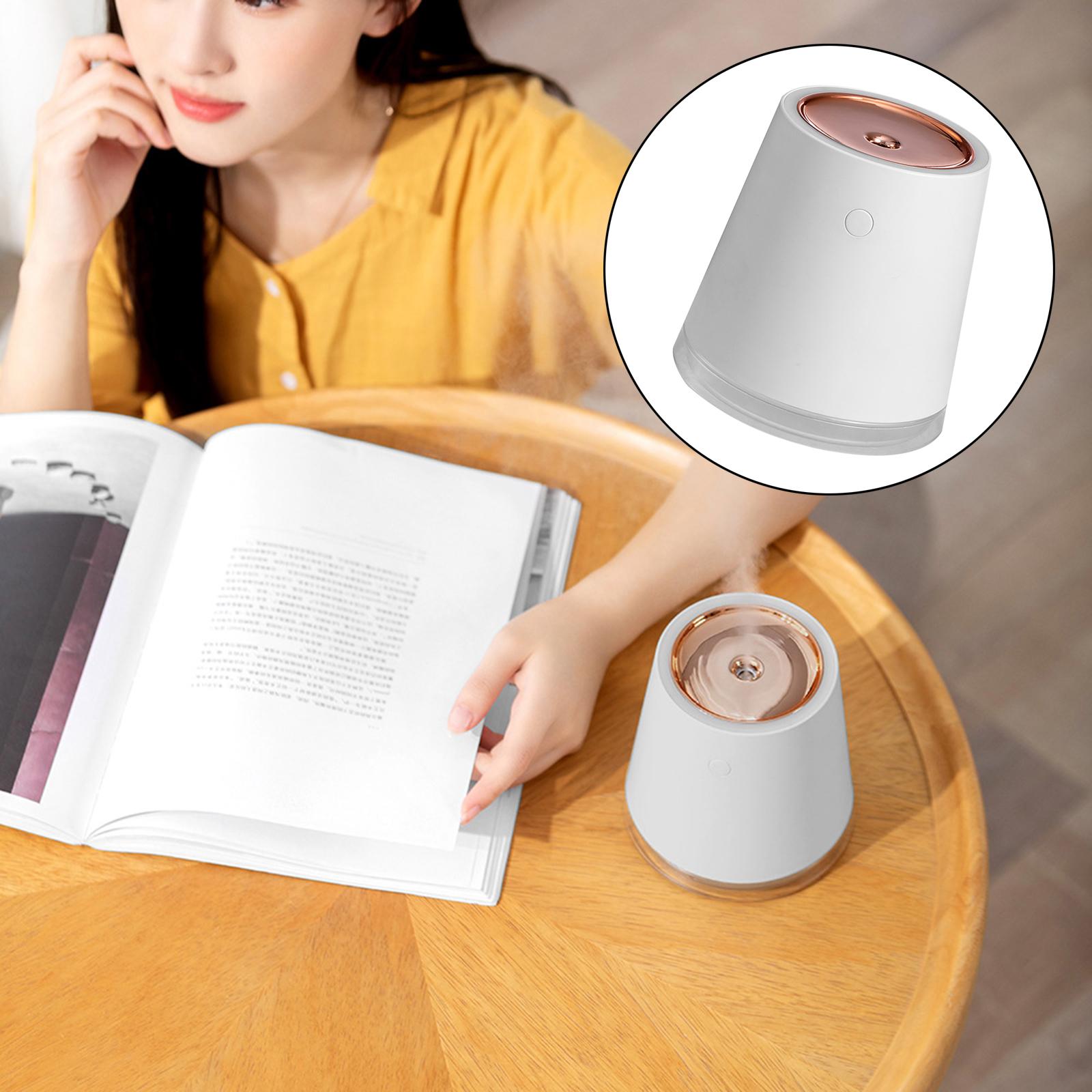 Portable USB Humidifier Air Purifier with Night Light for Home Living Room