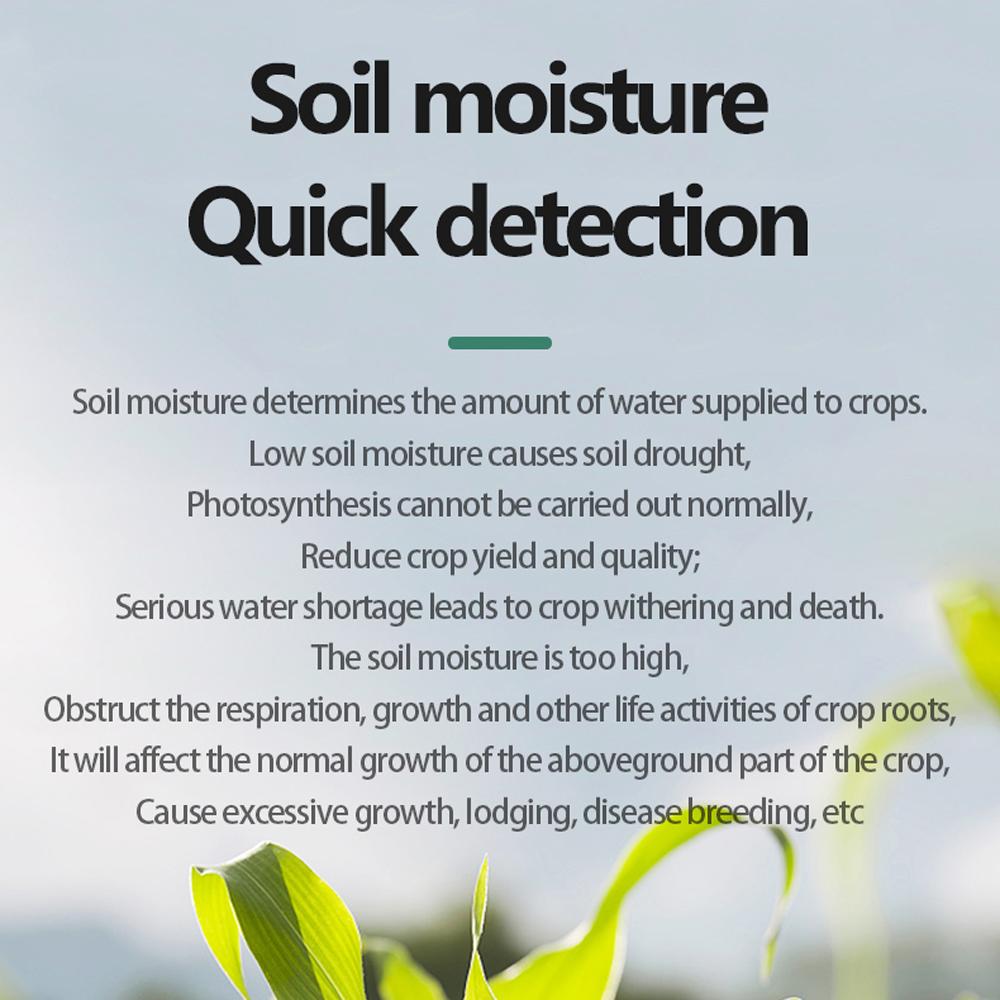 High Accurancy Soil PH Tester Soil Moisture/PH Testers Garden Planting Soil Detector Soil PH Test Tool Handheld Soil Detect Device