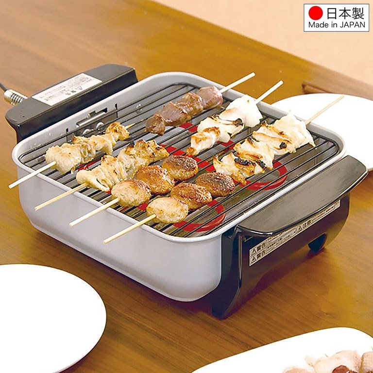 Bộ bếp nướng điện Petit Robata-Yaki 900W/100V - Hàng  nội địa Nhật Bản, nhập khẩu chính hãng (#Made in Japan)