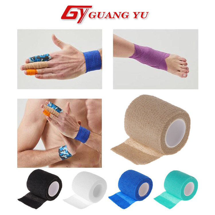 Băng cuốn chấn thương tự dính, phục vụ y tế thể thao rộng 5cm dài 4.5m