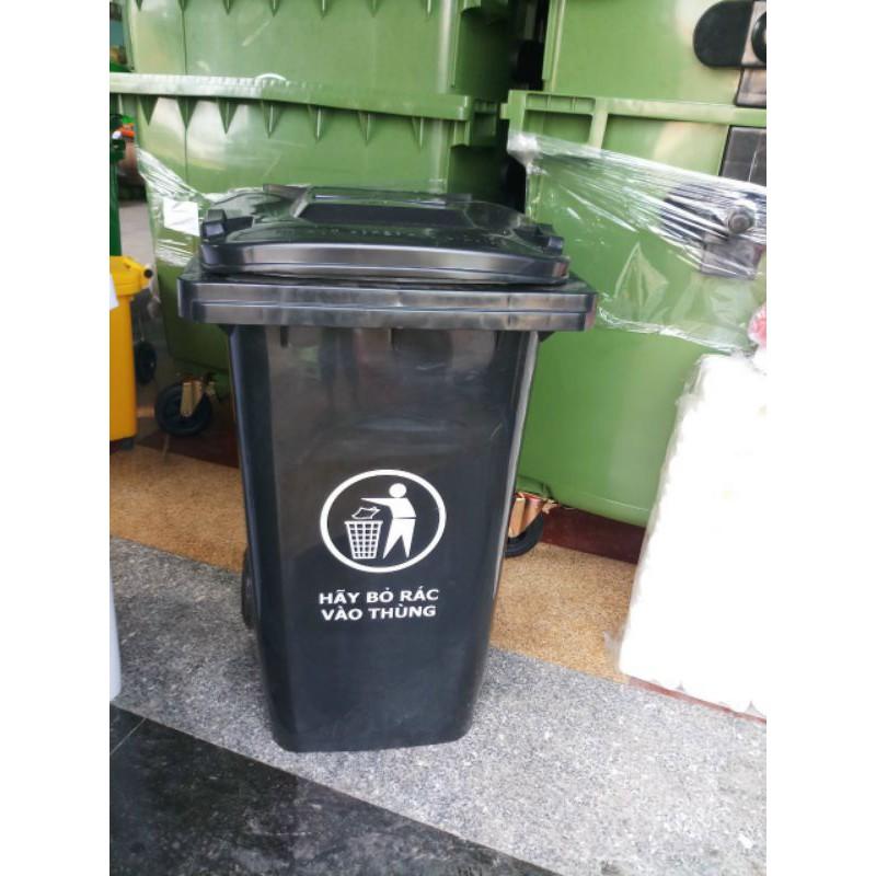 Thùng rác 120 lít xanh,vàng ,cam loại dày giá rẻ