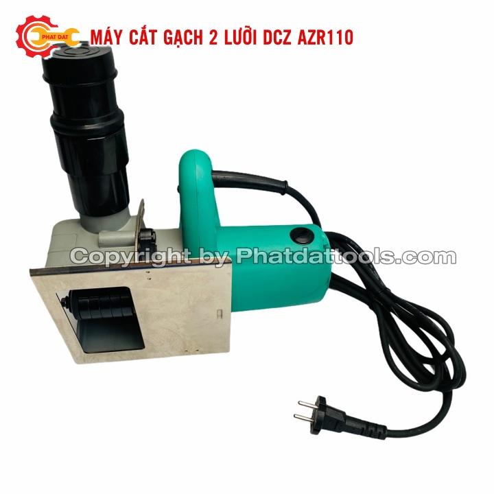 Máy cắt rãnh tường 2 lưỡi - DCA AZR110- 1600W kèm lưỡi