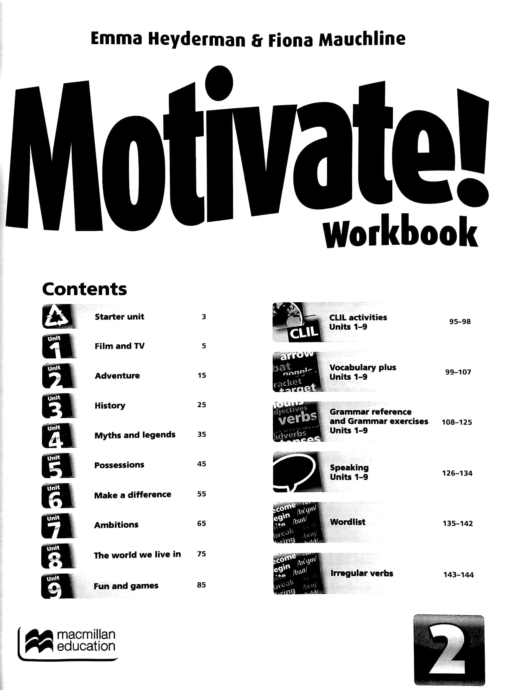 Motivate! Level 2 Workbook - Includes Audio