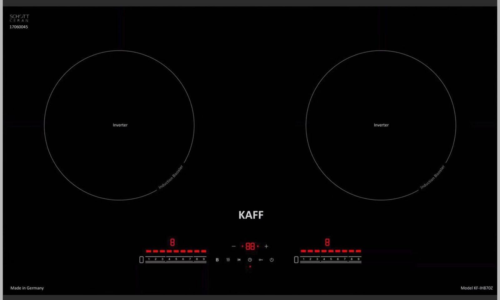 Bếp từ đôi Kaff KF-IH870Z Germany - Hàng Chính Hãng