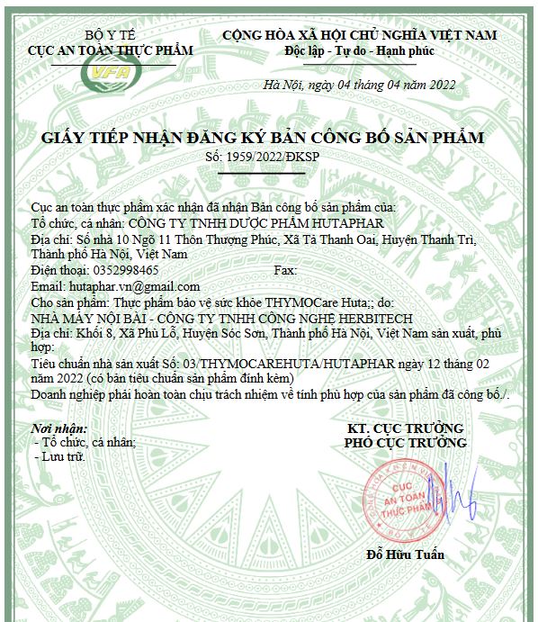 THYMOCare giúp giảm nguy cơ viêm đường hô hấp trên do sức đề kháng kém