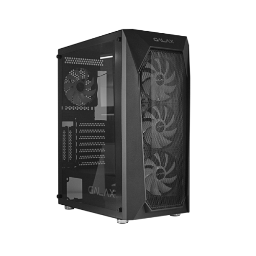Vỏ máy tính Mid-Tower Revolution-05 Black Galax - HÀNG CHÍNH HÃNG