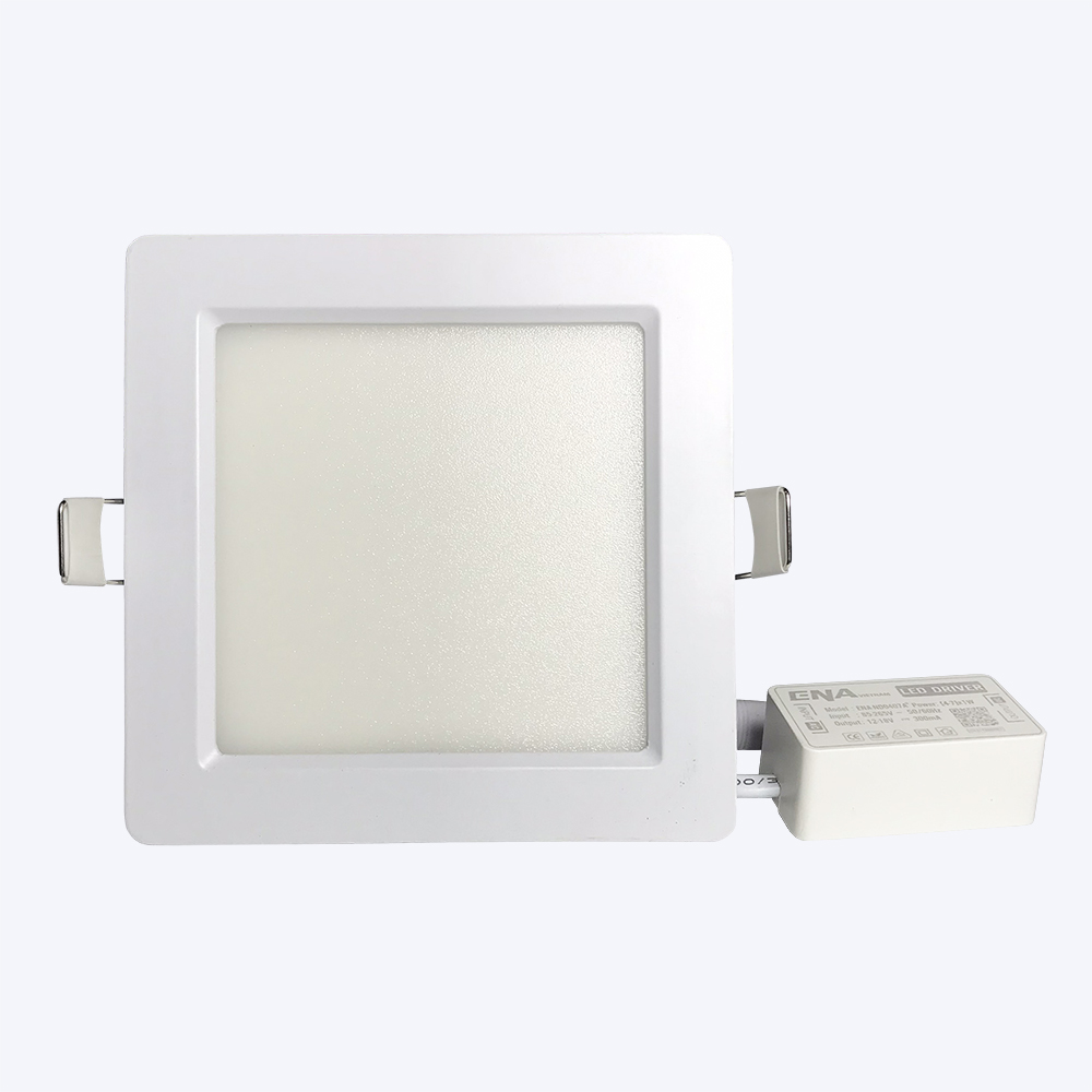Đèn LED âm trần vuông siêu mỏng 6w ENA
