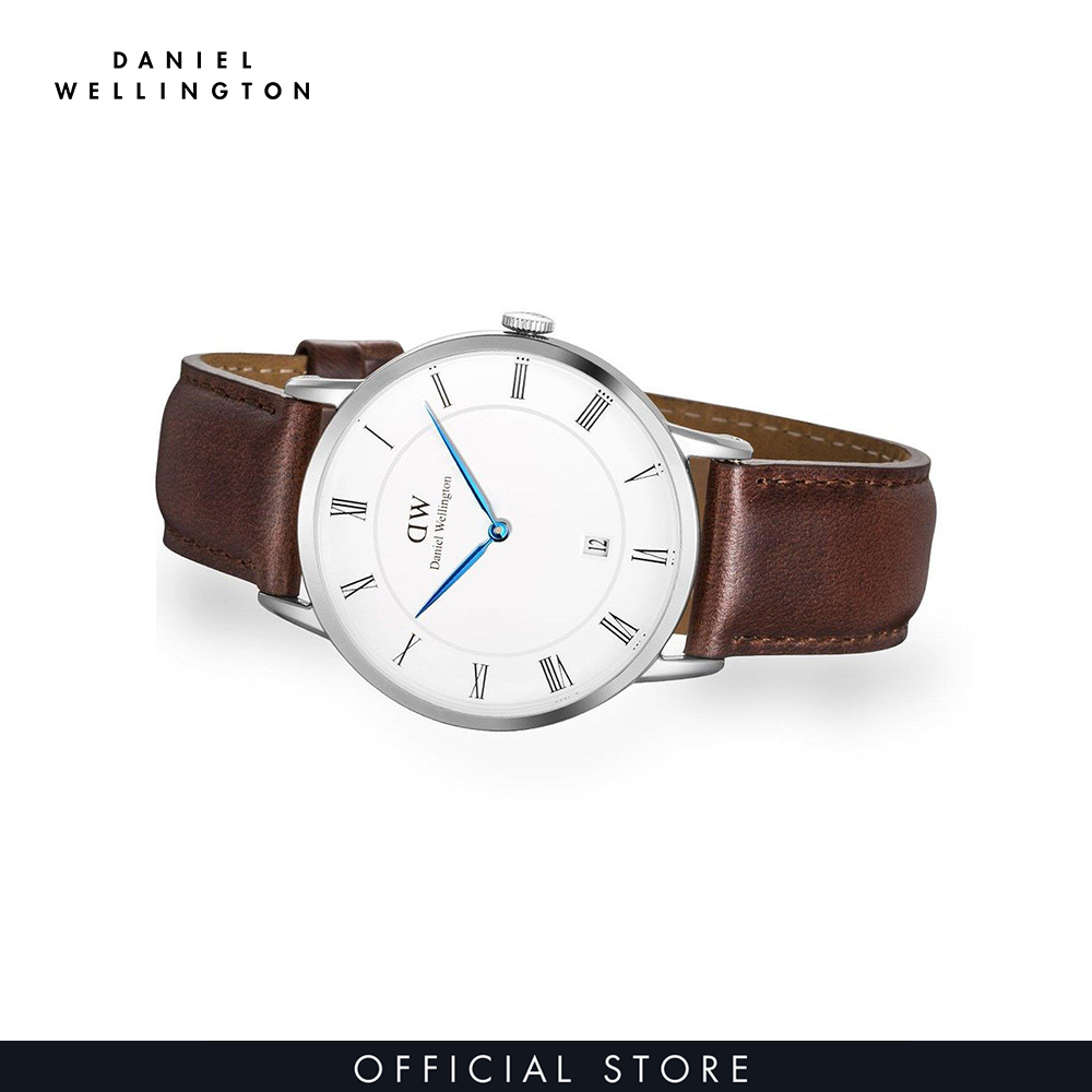 Đồng hồ Nam Daniel Wellington dây da - Dapper St Mawes 38mm DW00100087