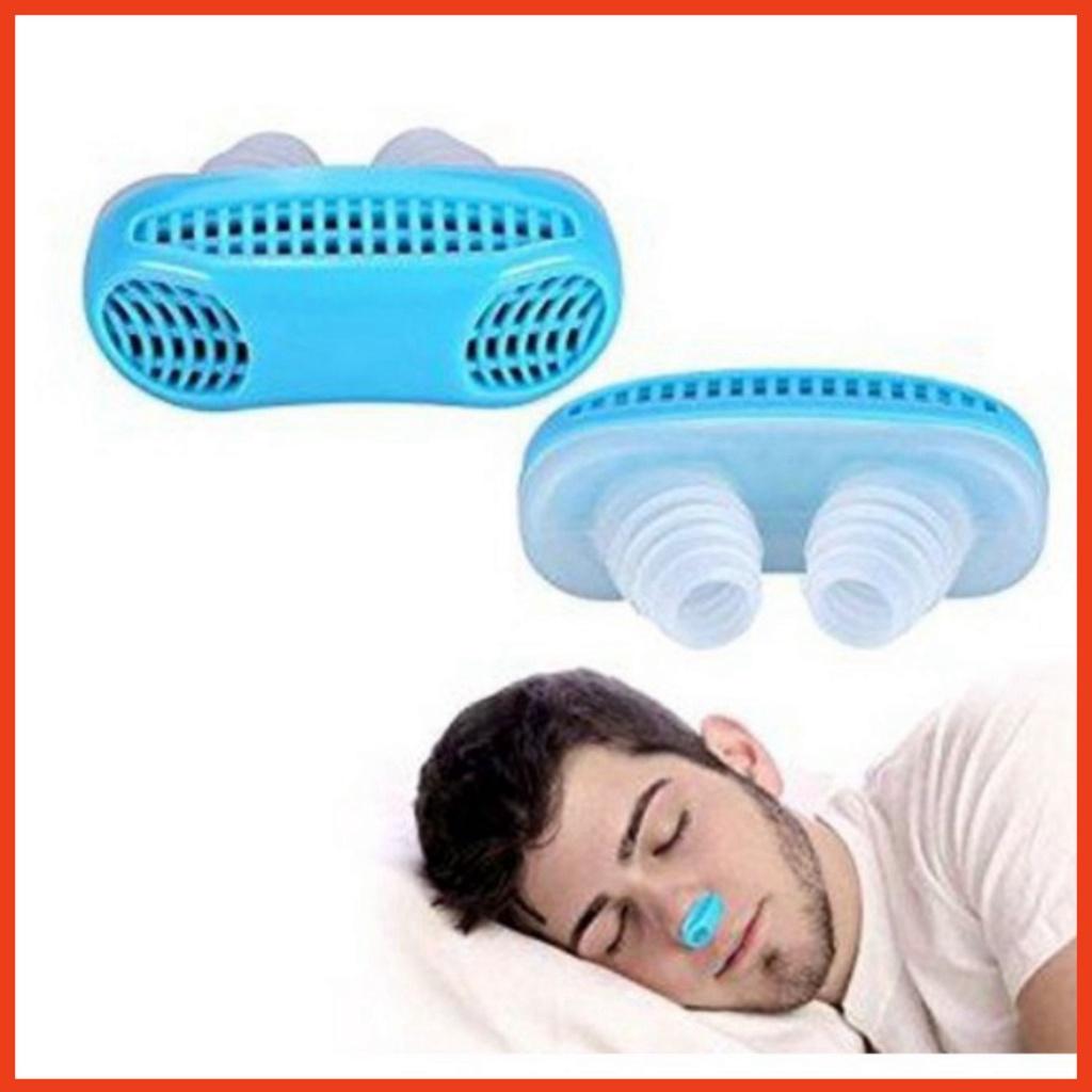 Freeship Thiết Bị Chống Ngáy Ngủ 2in1 - Dụng Cụ Chống Ngáy Ngủ Tiện Lợi