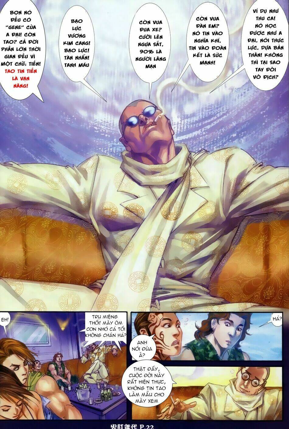 hỏa hồng niên đại hắc cốt đường chapter 34 19