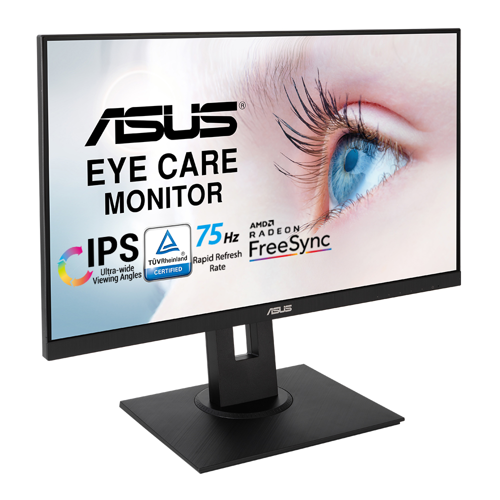 Màn hình Bảo Vệ Mắt ASUS VA24DQLB 23.8 inch Full HD (1920x1080) 75Hz IPS Adaptive-Sync - Hàng Chính Hãng