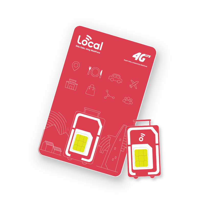 SIM 4G LOCAL Siêu Data - Gói cước LOCAL - 120GB/tháng Free tháng đầu - HÀNG CHÍNH HÃNG