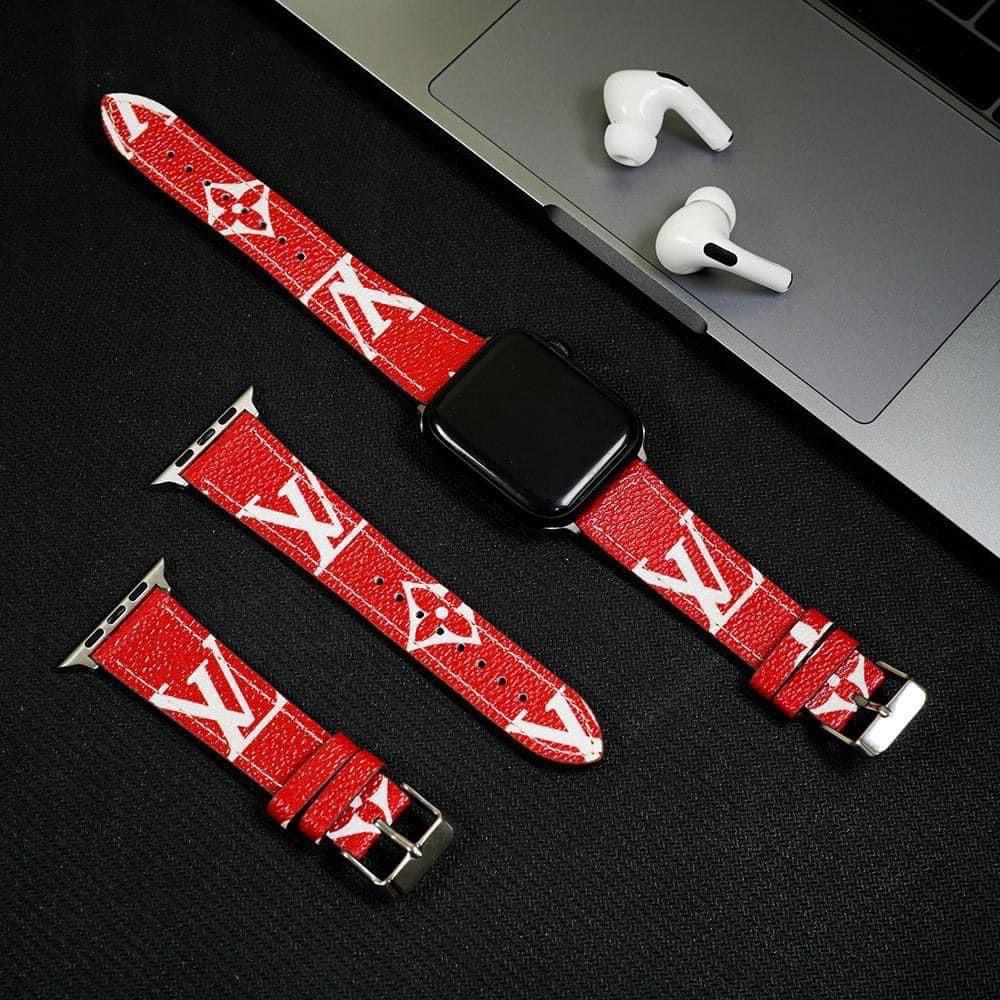 Bộ sưu tập dây da họa tiết cực xinh xắn dành cho apple watch