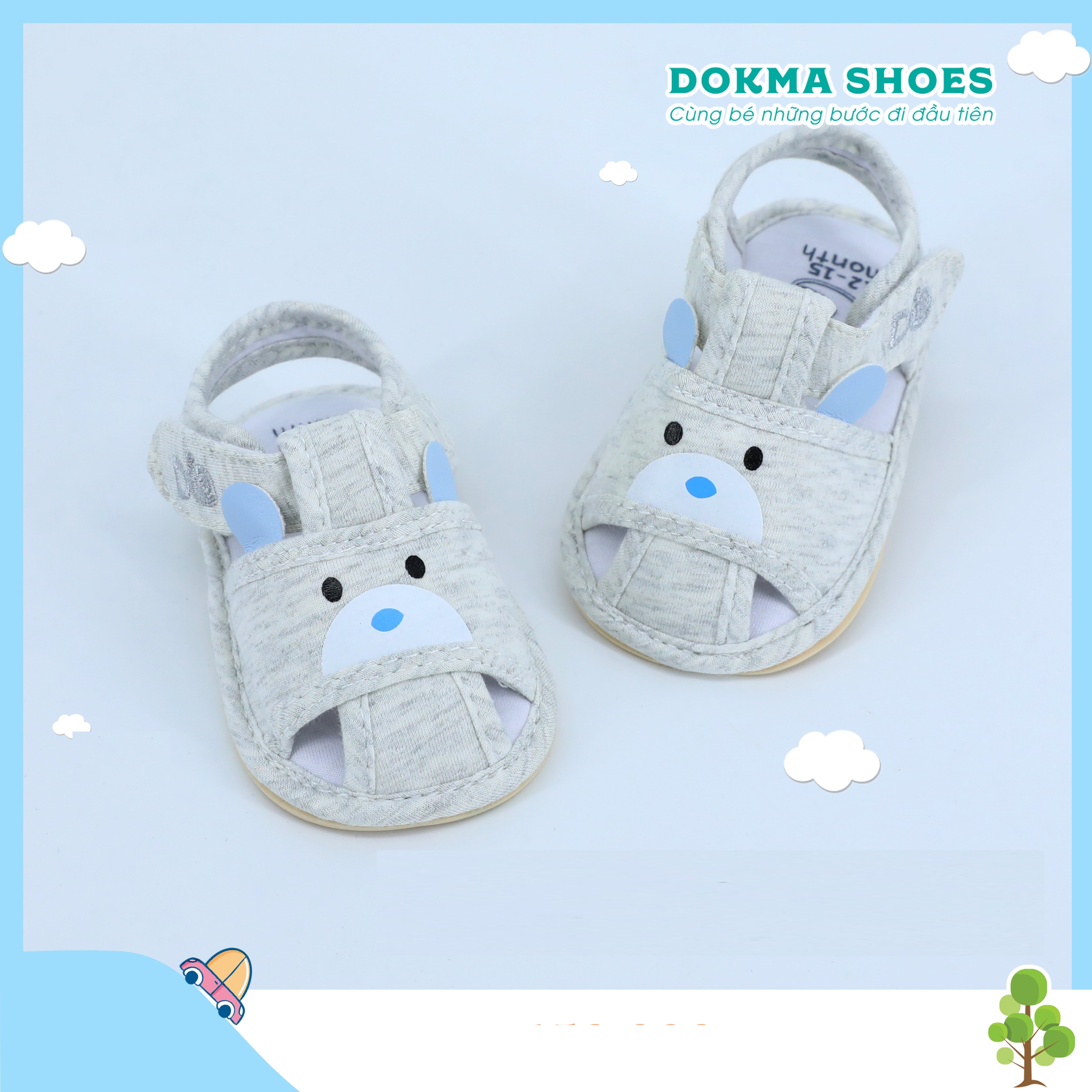 DS333 Dép tập đi Dokma (15-22M)