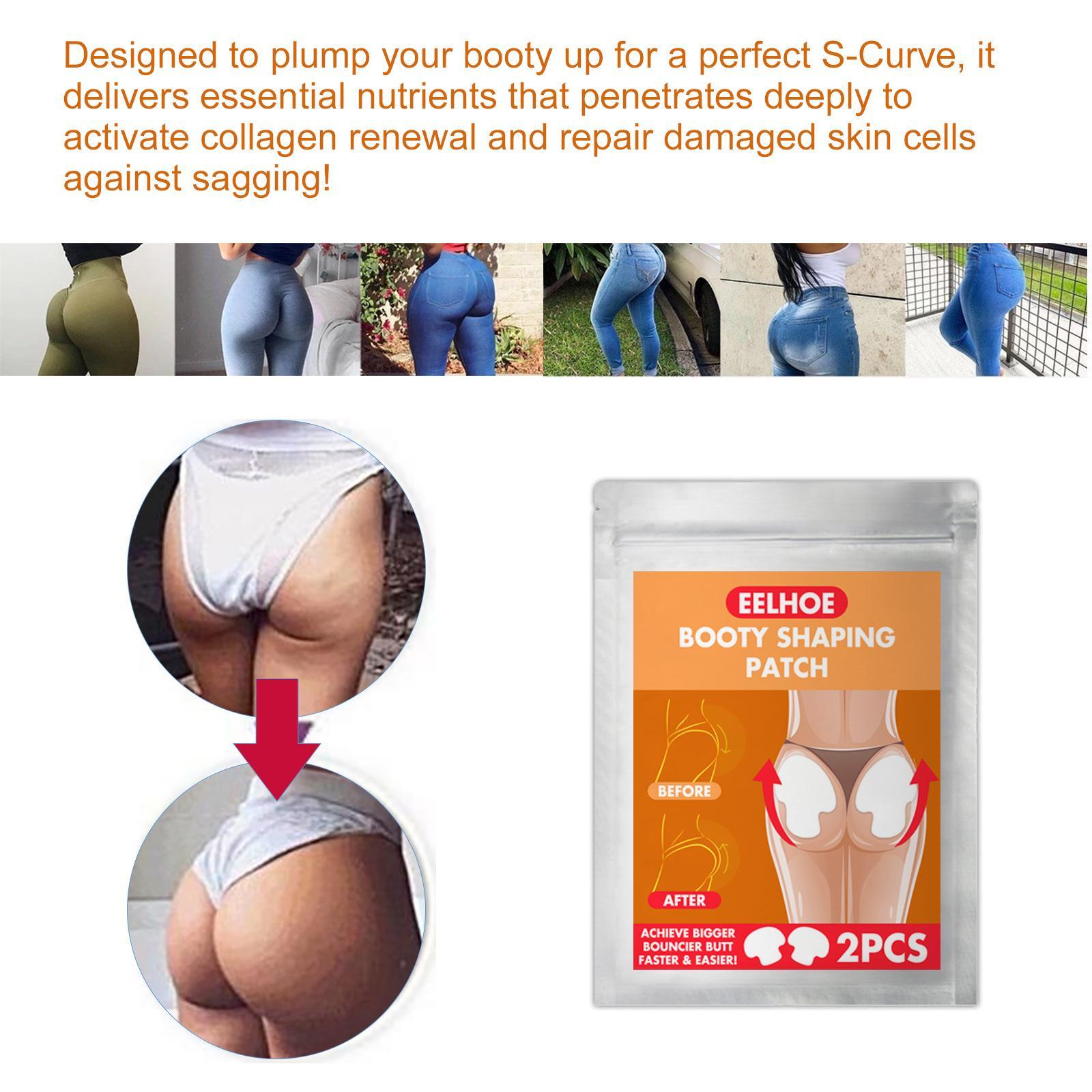 -Lift Shaping Patch  Plant Extract Buttock Lifting Pad 2Pcs