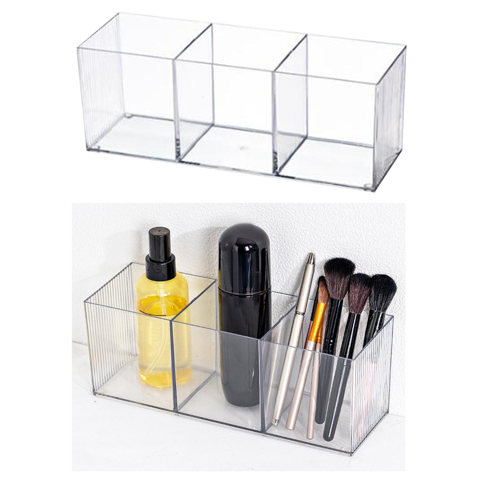 Makeup Organizer Container Makeup Brush Holder Makeup Holder for Perfume Tabletop Bathroom