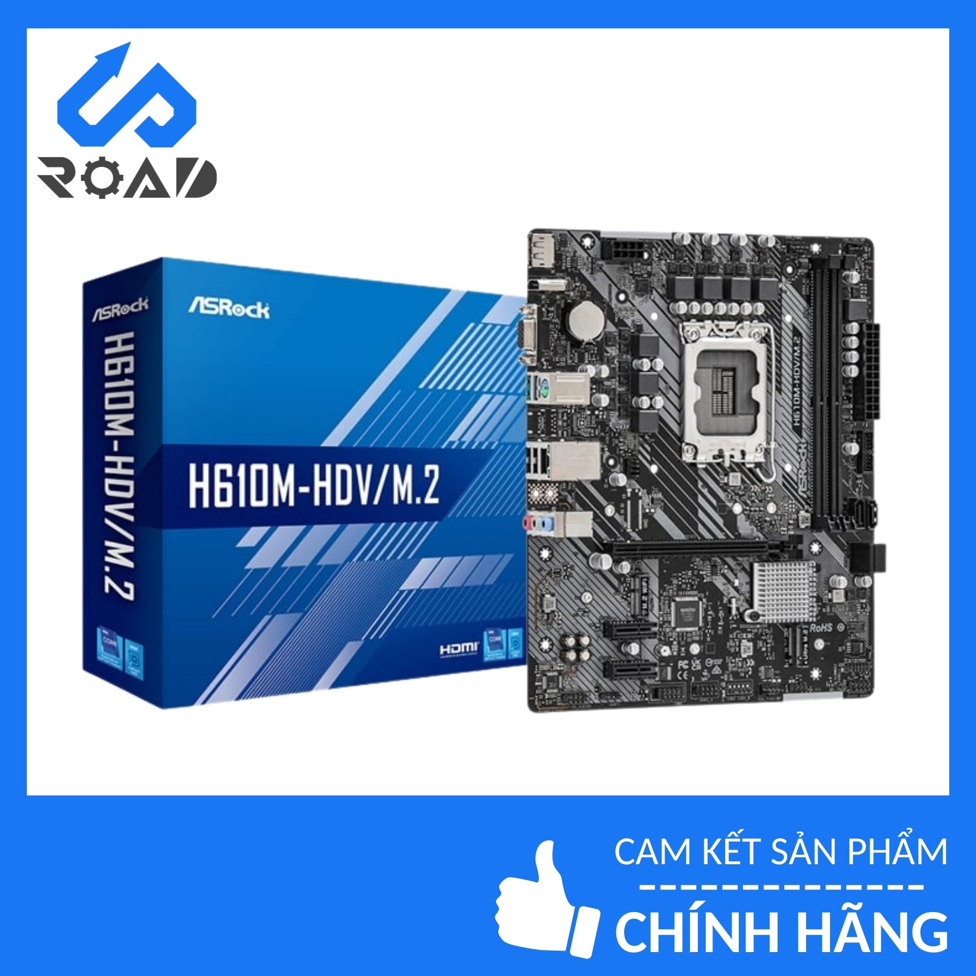 Mainboard Asrock H610M-HDV/M.2 DDR4 Hàng chính hãng - Up Road Store