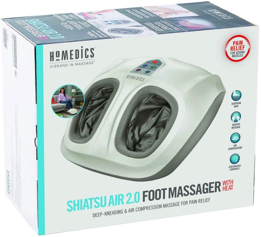 Máy massage chân USA khí nén Shiatsu 3D cao cấp , kèm nhiệt nhập khẩu USA