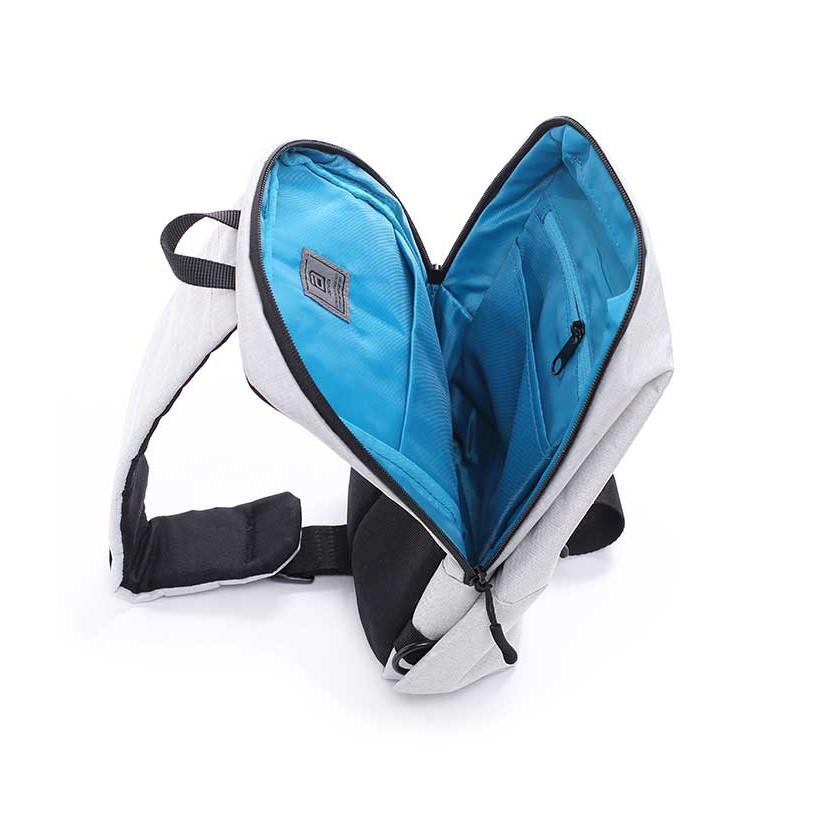 Túi đeo chéo 8 inch AGVA Milano - Kích thước Ngang 25 x Rộng 5 x Cao 34.5 cm - LTB347GRE - Bảo hành chính hãng 2 năm