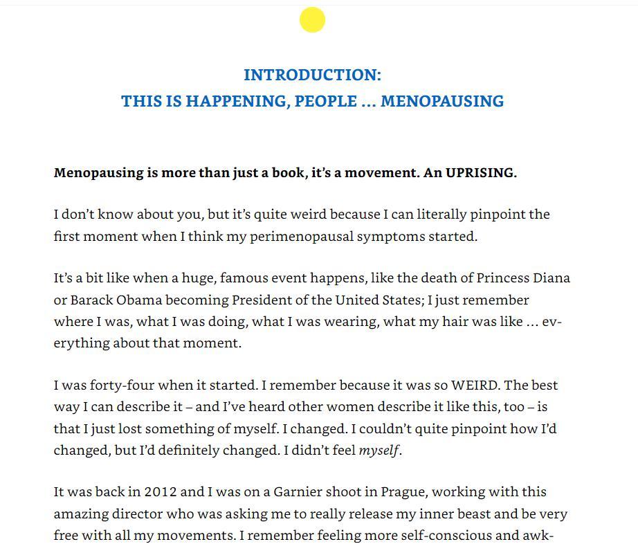 Menopausing - The Positive Roadmap To Your Second Spring