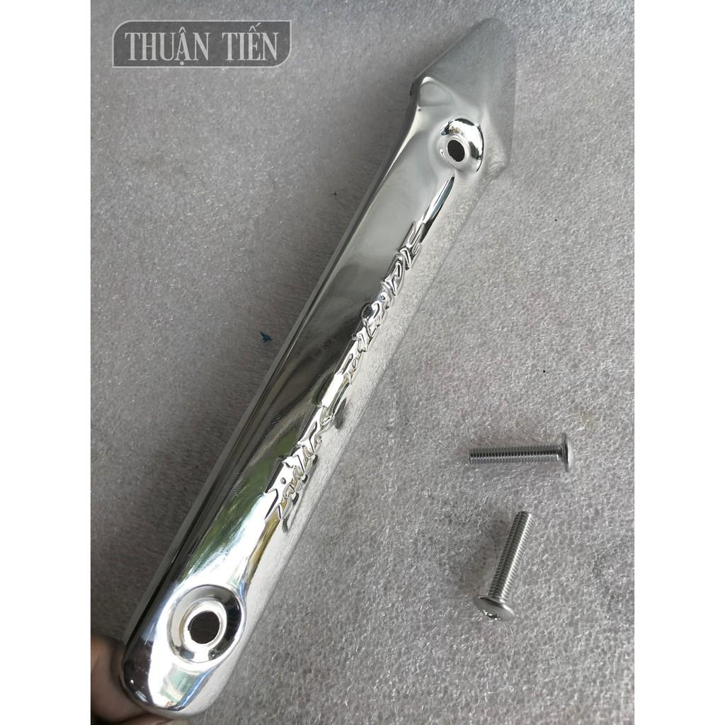 CHE PÔ MỦI TÊN AIR BLADE 2008 - 2010 INOX - CÓ KÈM ÓC