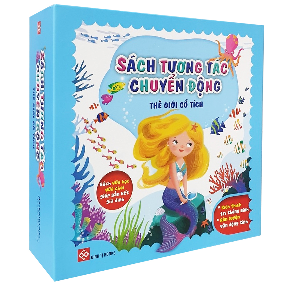 Hộp Sách Tương Tác Chuyển Động - Thế Giới Cố Tích (Tập 1)