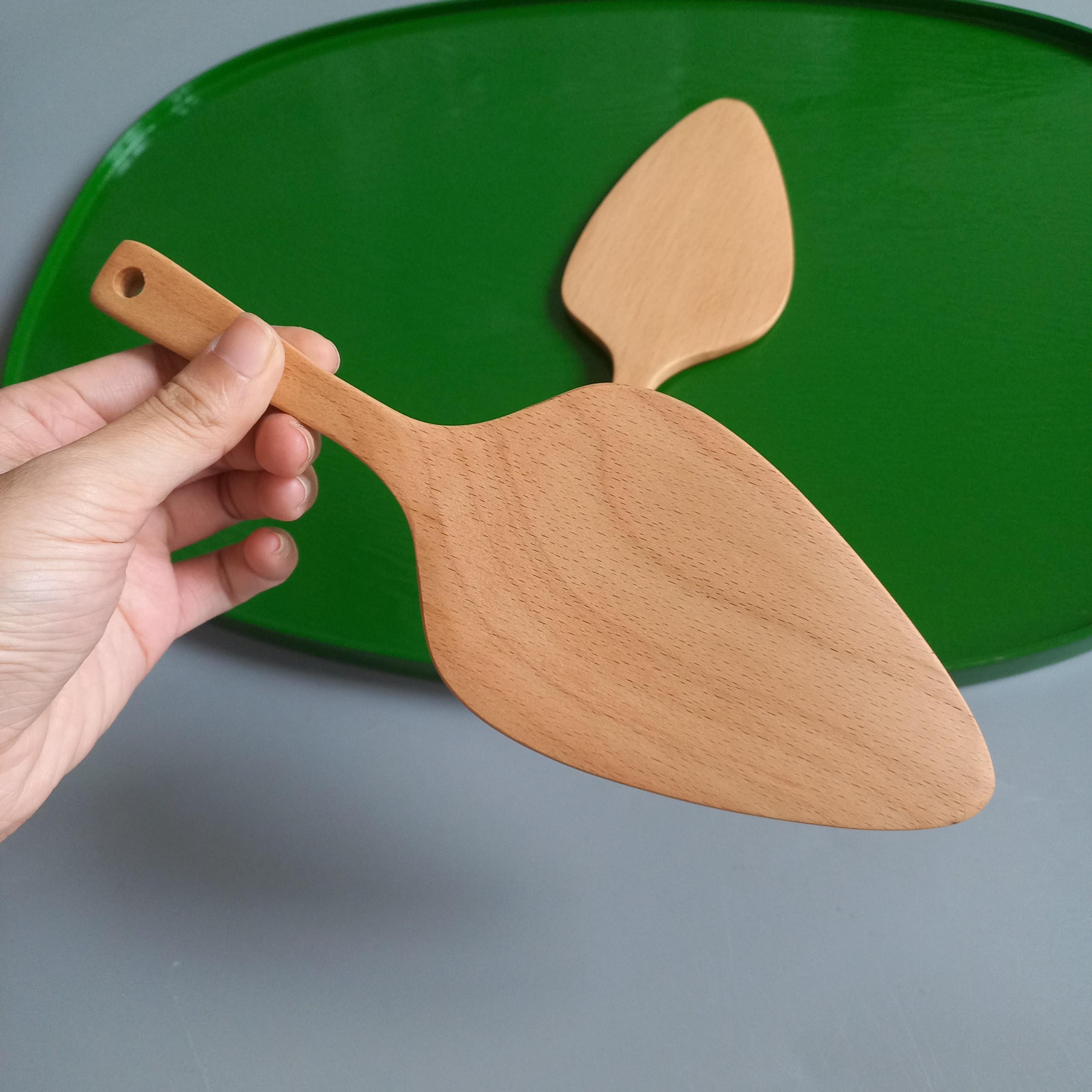 Xẻng, Cây Xúc Bánh Gỗ Beech Cao Cấp Tiện Dụng Của Vitrapro