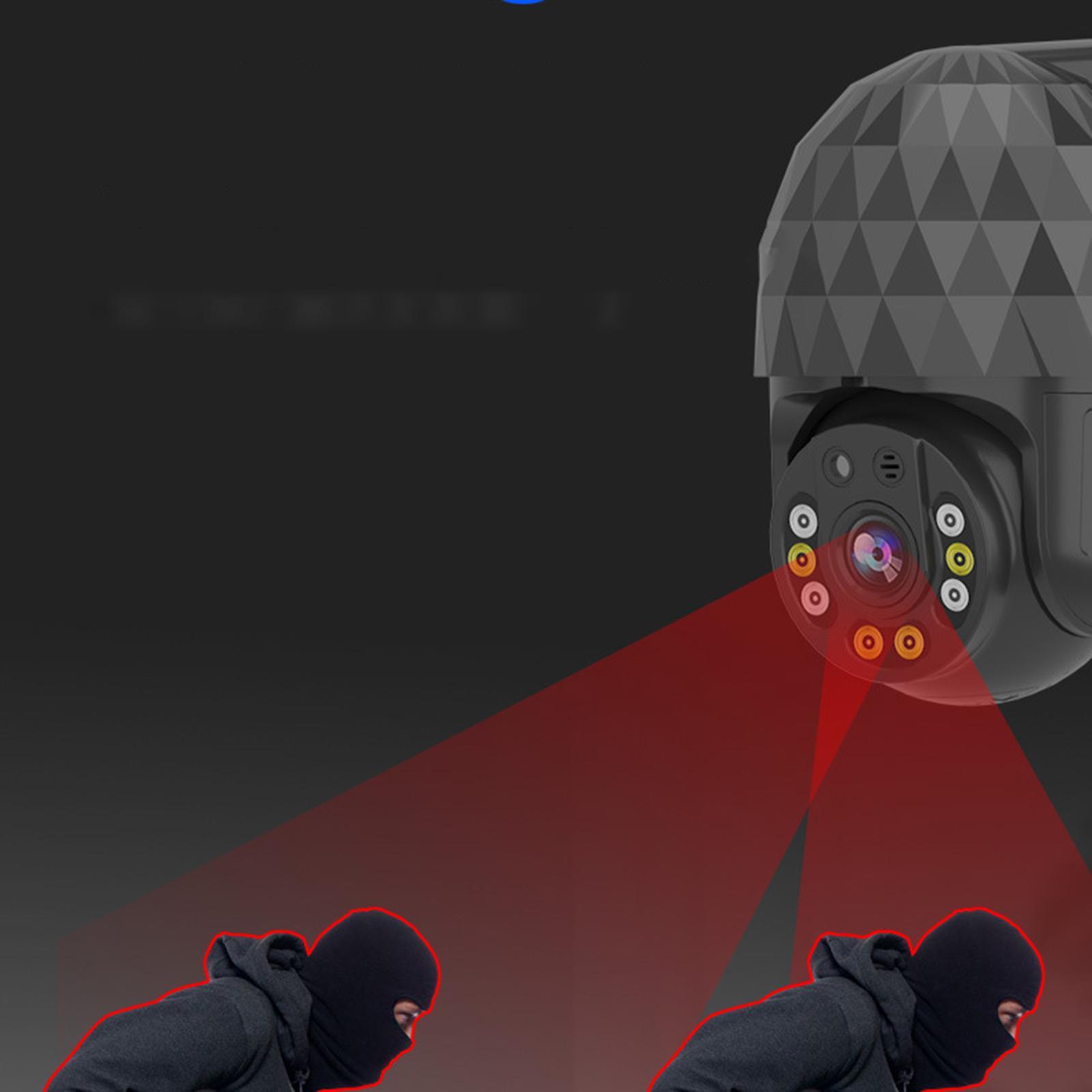 2MP WiFi IP Camera 1920x720  Waterproof Motion Detection for Home