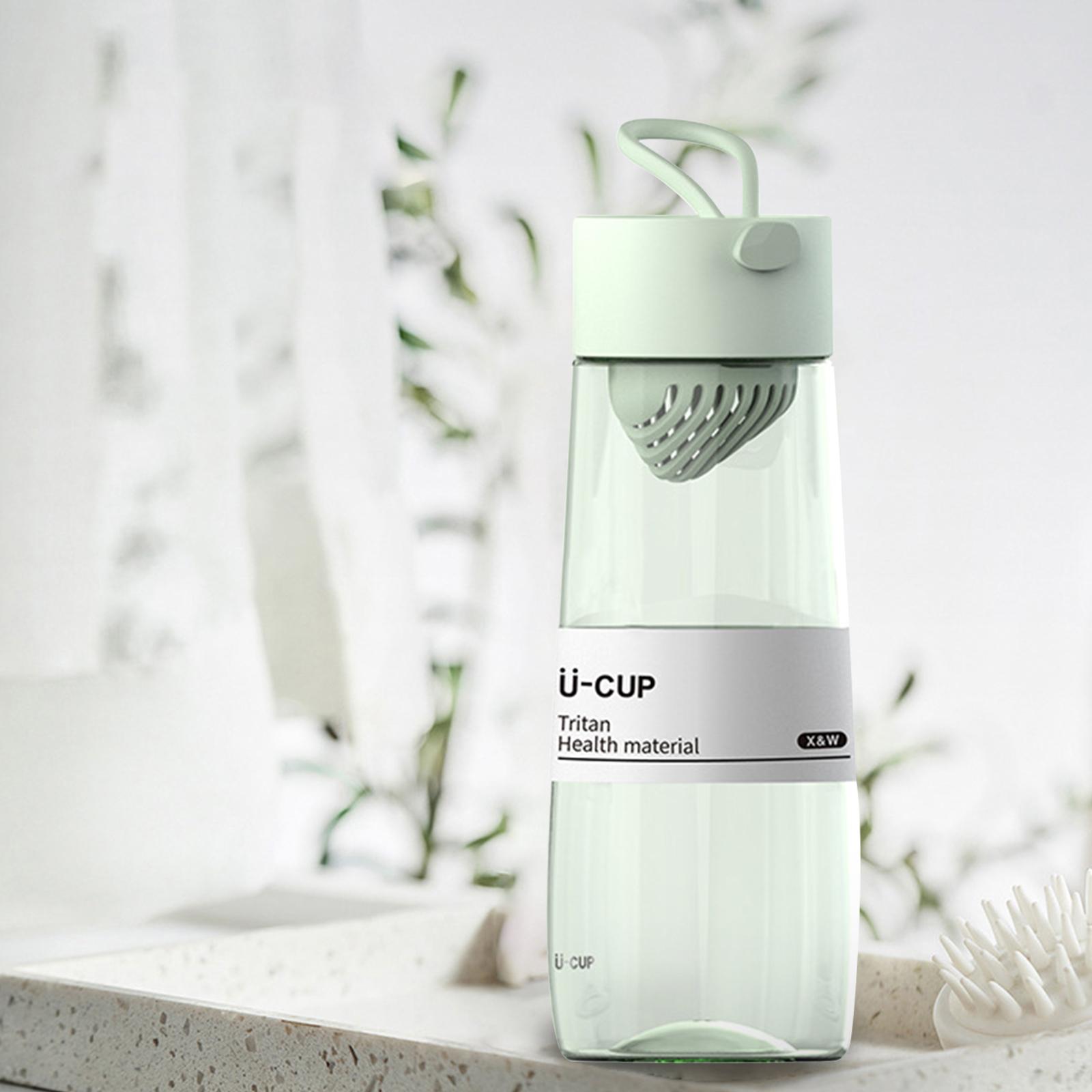 Chai Nước 500Ml Có Tay Cầm Kèm Bộ Lọc Trà Nhẹ Chống Rò Rỉ Tritan Bpa