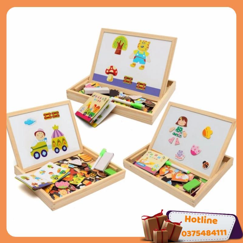 Bảng Ghép Tranh Nam Châm Cho Bé Yêu - Hàng Loại 1
