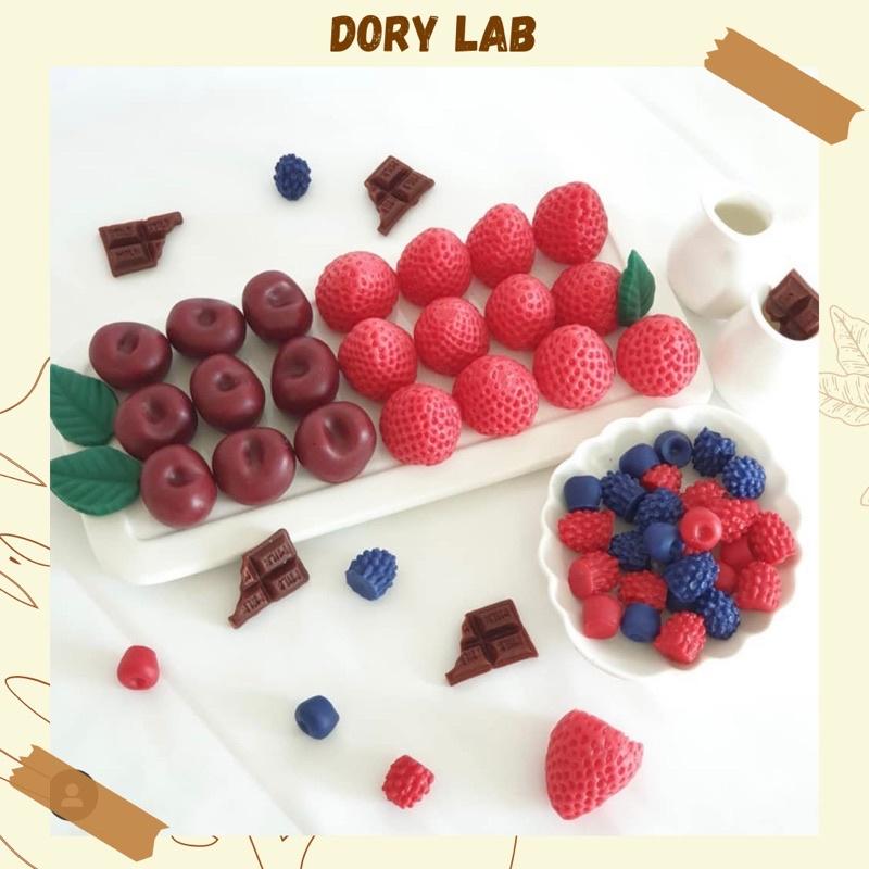 Nến Thơm Ly Trái Cây Nhiều Mùi Hương, Quà Tặng - Dory Lab