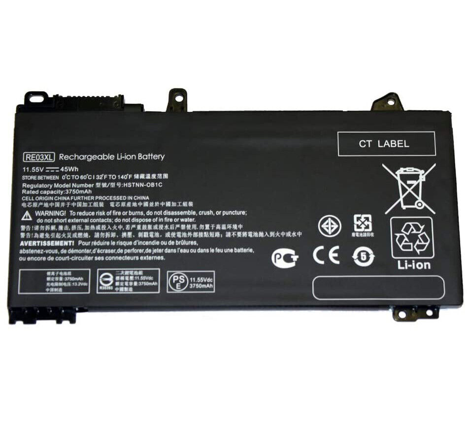 Pin Battery Dùng Cho Laptop HP ProBook 430 G6 440 G6 450 G6 RE03XL Original 45Wh