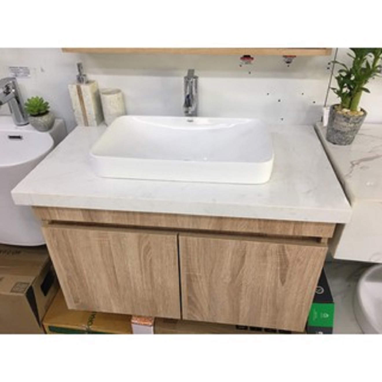 CHẬU LAVABO BÁN ÂM  GRVL 347