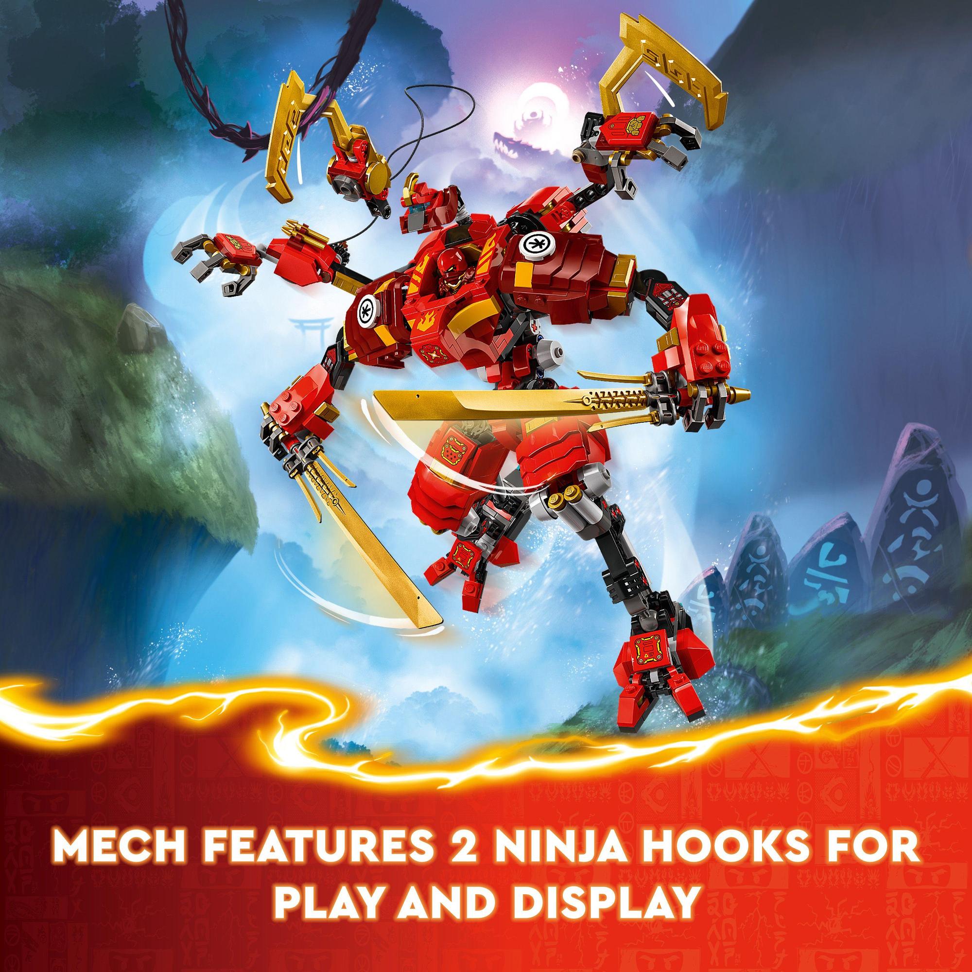 LEGO NINJAGO 71812 Đồ chơi lắp ráp Chiến giáp vượt địa hình dành cho Kai (623 Chi Tiết)