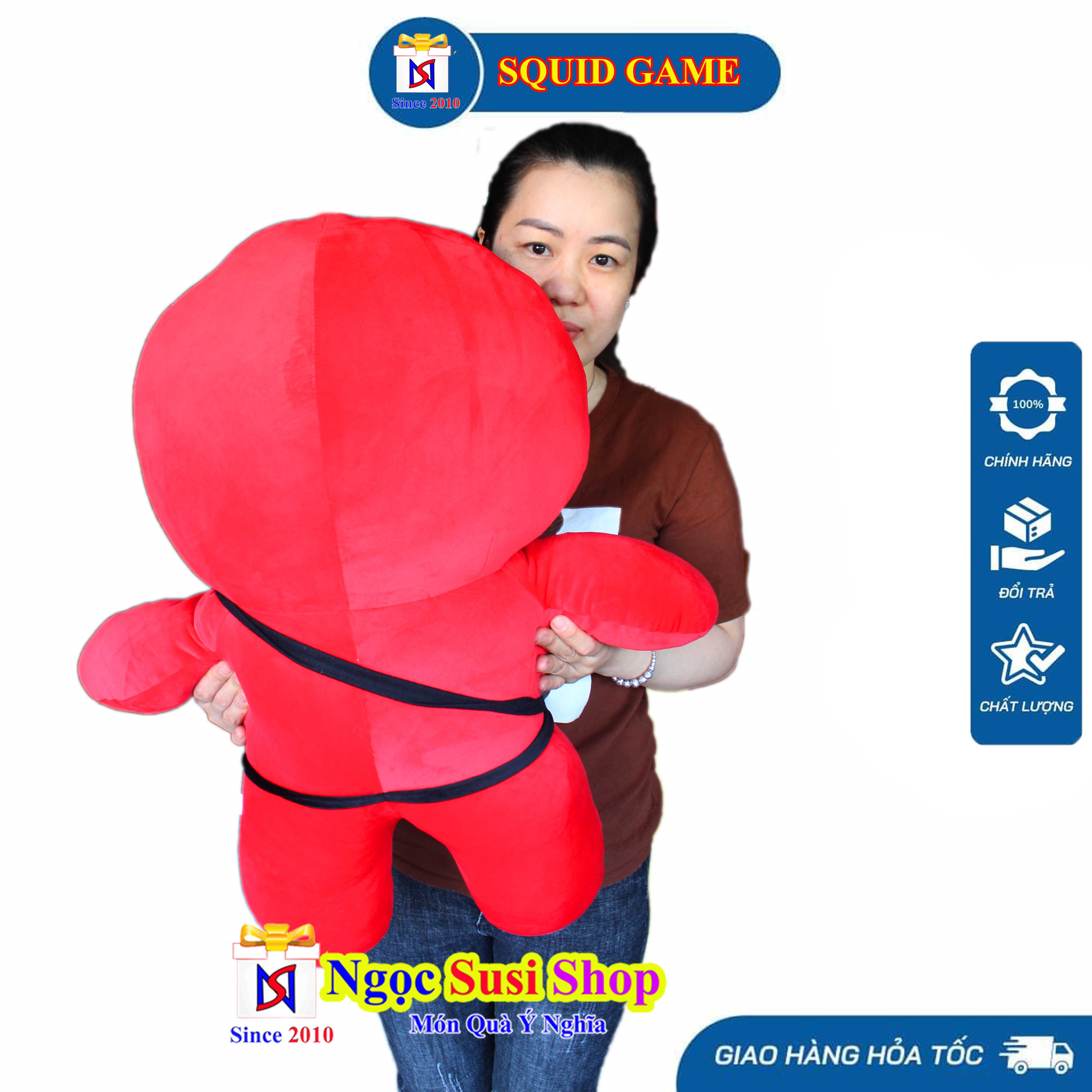 THÚ BÔNG SQUID GAME TRÒ CHƠI CON MỰC KHỔNG LỒ RẤT HOT