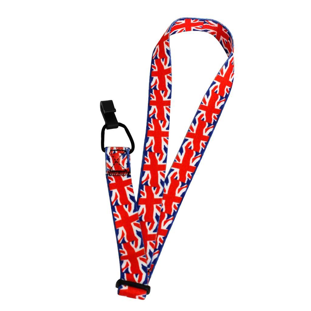 Ukulele Strap, Wide Shoulder Strap Comfortable to Wear, Red Color