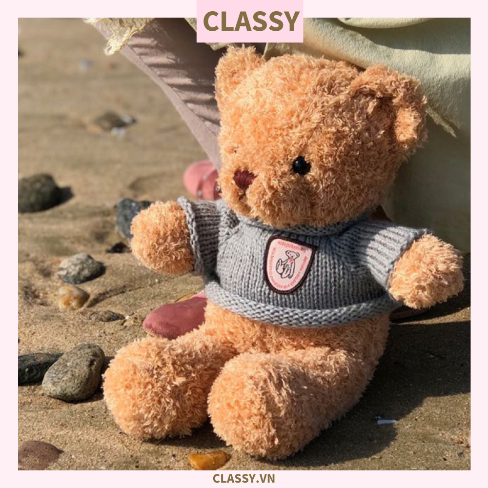 Classy Gấu bông Teddy mặc áo siêu êm siêu mịn B1375