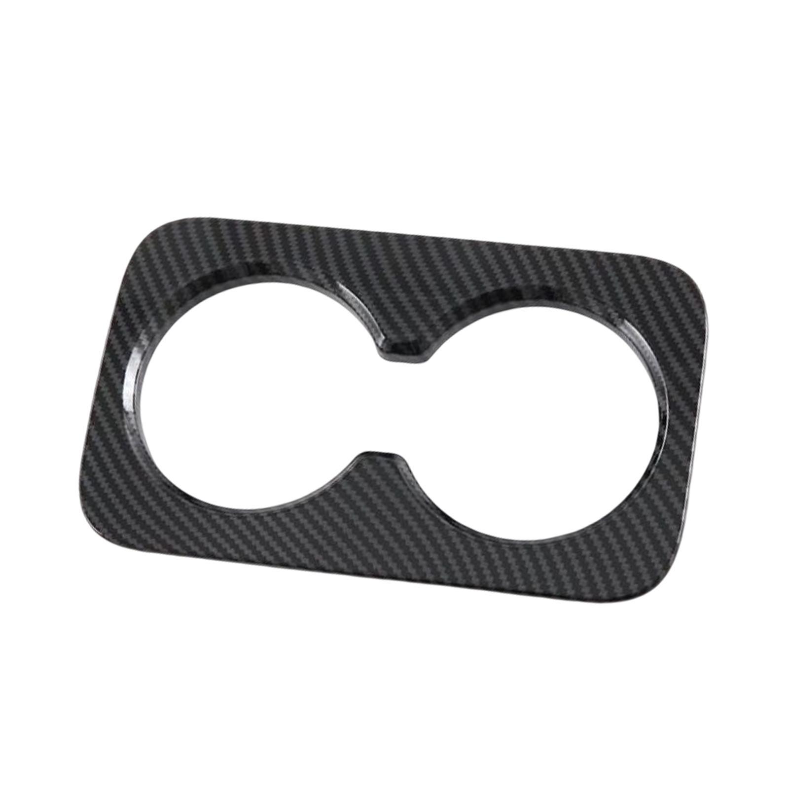 Cup Holder Cover Frame Accessory Decorative Modification, Water Cup Holder, Durable, Easy to Install ,Car Rear , Cup Holder Frame