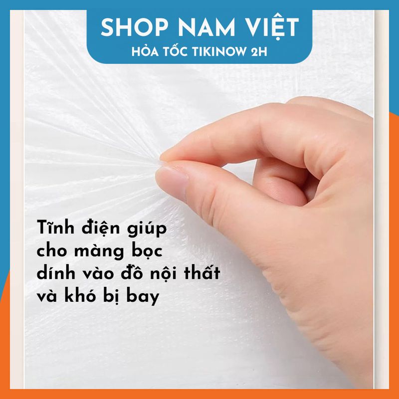 Màng PE Bọc Nội Thất Chống Bụi Chống Nước Khi Thi Công