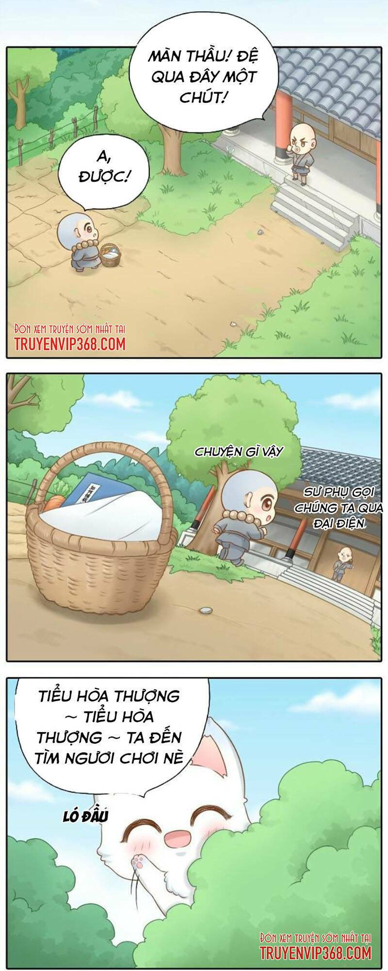 tiểu hoà thượng - chào mừng đến trấn yêu quái chapter 36 4