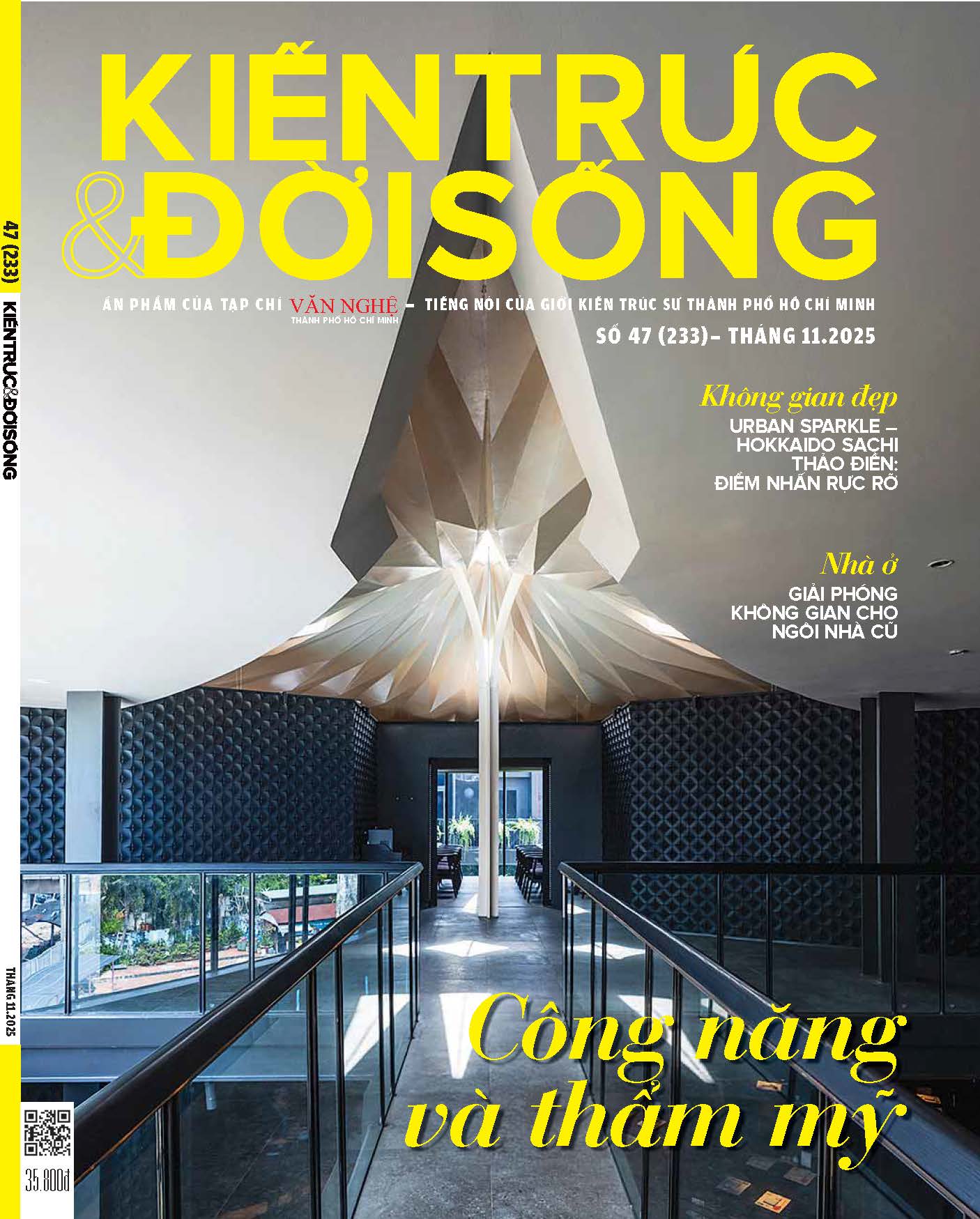 Tạp chí Kiến Trúc và Đời Sống số 233 (Tháng 11-2025) _ Công năng và Thẩm mỹ