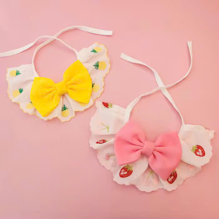 KHĂN QUÀNG CỔ KHĂN YẾM VÒNG ĐEO CỔ DỄ THƯƠNG CHO THÚ CƯNG CHÓ MÈO