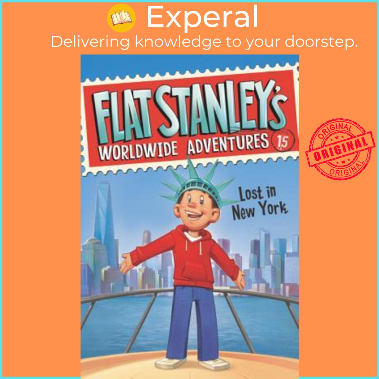Sách - Flat Stanley's Worldwide Adventures: Lost in New York by Jeff Brown Macky Pamintuan